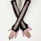 Midnight Muse Long Lace Fingerless Gloves For Nightclub Party Cosplay 6