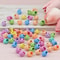 CandyGlow Hair Beads For Braids 60pcs Candy Color Braid Loc Hair Jewelry Clips 1
