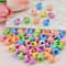 CandyGlow Hair Beads For Braids 60pcs Candy Color Braid Loc Hair Jewelry Clips 2