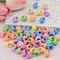 CandyGlow Hair Beads For Braids 60pcs Candy Color Braid Loc Hair Jewelry Clips 2