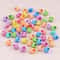 CandyGlow Hair Beads For Braids 60pcs Candy Color Braid Loc Hair Jewelry Clips 3