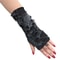 Midnight Edge Gothic Black Gloves Unisex Fingerless Long Club Cosplay Mitts 4