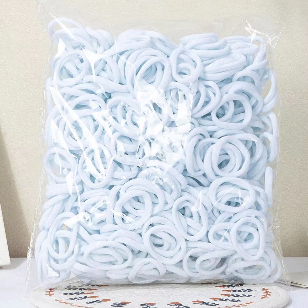 Everyday Essentials Basic Hair Bands Set 30200 Pcs Simple Nylon Hair Ropes For Women Girls 6