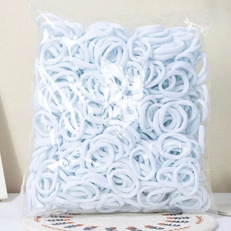 Everyday Essentials Basic Hair Bands Set 30200 Pcs Simple Nylon Hair Ropes For Women Girls 6