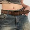 Aurora Muse Y2K Belt Retro Brown Boho Waist Belt For Jeans Dresses 0
