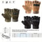 RaptorGuard Mens Tactical Fingerless Gloves For Outdoor Sports Shooting Airsoft Cycling 1