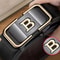 PrimeLetter Mens Automatic Buckle Belt Toothless Business Fashion Belt With Letter Buckle 1