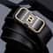 PrimeLetter Mens Automatic Buckle Belt Toothless Business Fashion Belt With Letter Buckle 3