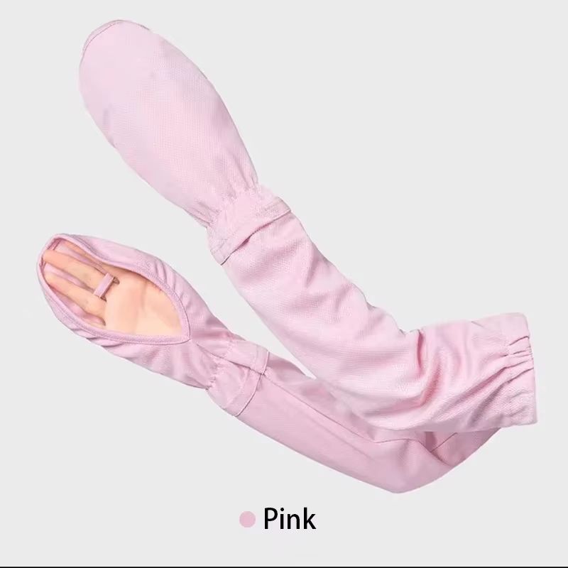 SunShield CoolFit Long Arm Sleeves UV Protection AntiSunburn Sleeve Set For Women 9