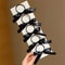 Elegant Black Bow Hair Tie Set 5Piece Fashion Accessories For Women 3