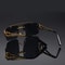 Golden Edge Frameless Luxury Sunglasses Unisex AntiGlare Outdoor Travel Shades 3
