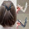 LuxV Crystal VShape Hair Clip Set Luxury Korean Style Buckle Hairpins For Women Girls 0