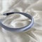 SilkTouch Solid Satin Headband Vintage Thick Elastic Hair Hoop For Women Girls 5