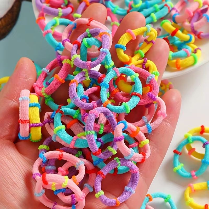 Everyday Value Hair Tie Bulk Pack Assorted Elastic Ponytail Holders For Women Girls 1