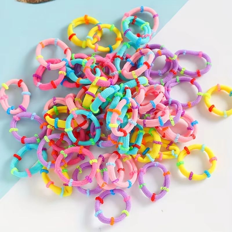 Everyday Value Hair Tie Bulk Pack Assorted Elastic Ponytail Holders For Women Girls 2