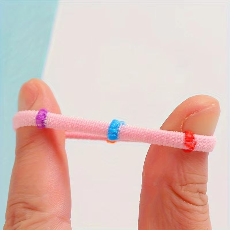 Everyday Value Hair Tie Bulk Pack Assorted Elastic Ponytail Holders For Women Girls 4