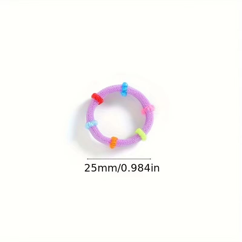 Everyday Value Hair Tie Bulk Pack Assorted Elastic Ponytail Holders For Women Girls 5