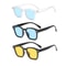 RMM Polygon Square Frame Sunglasses HipHop Style Retro Square Shades For Men Women 16