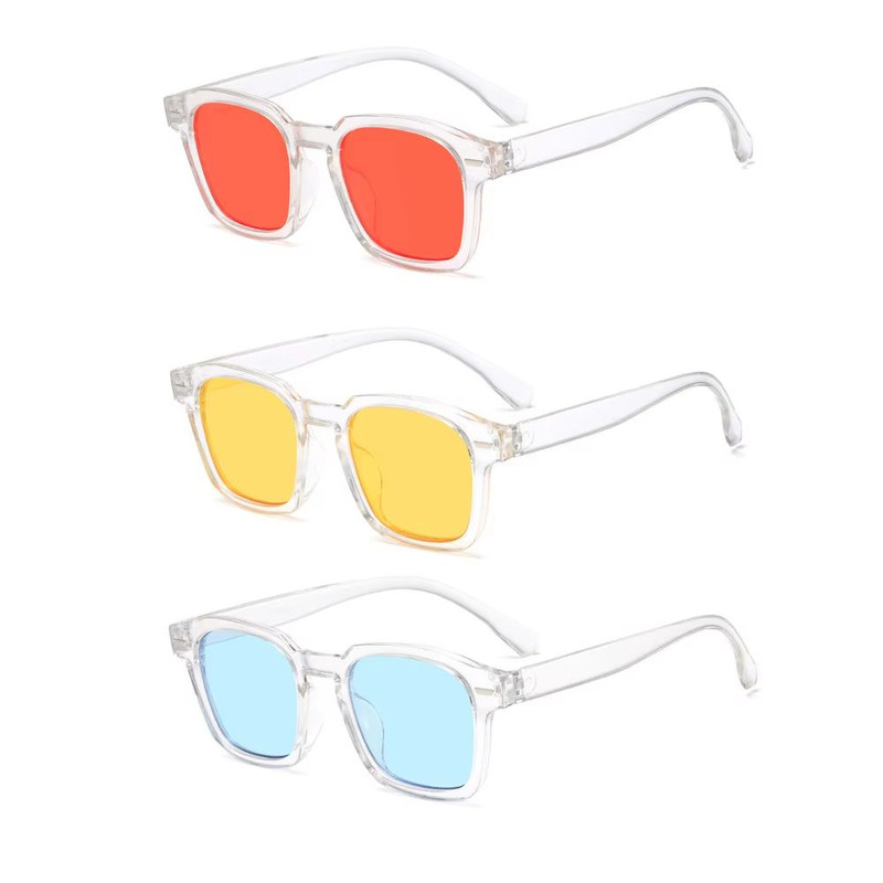 RMM Polygon Square Frame Sunglasses HipHop Style Retro Square Shades For Men Women 18