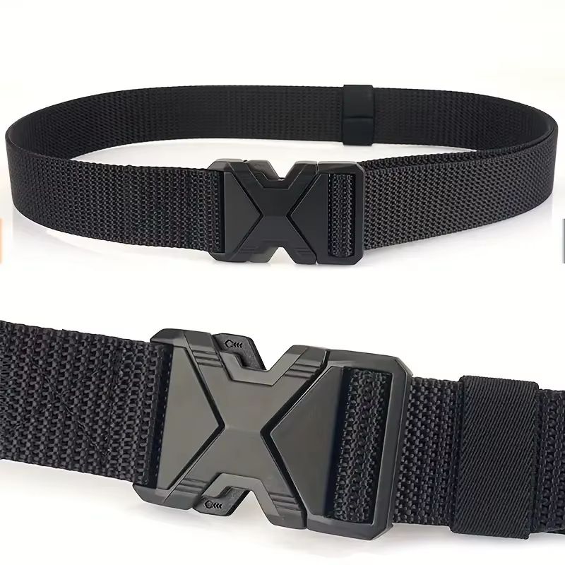 RangerX Tactical NylonCanvas Belt Set 2Pack Multifunctional Outdoor Hunting Belts For Men 2