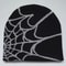 WebRide Y2K Unisex Knit Beanie SpiderWeb Pattern Outdoor Hat For Men Women 11