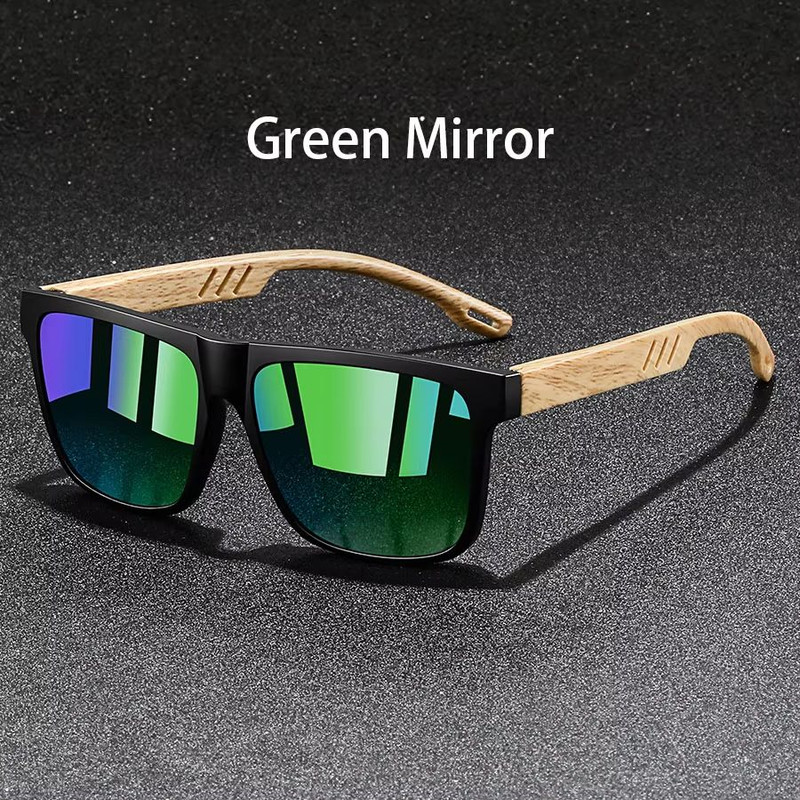 RetroSquare UV400 Luxury Sunglasses Vintage Square Frame For Men Women 10