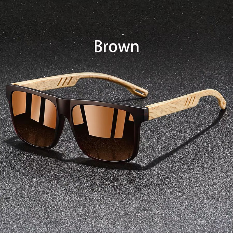 RetroSquare UV400 Luxury Sunglasses Vintage Square Frame For Men Women 8