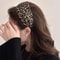 SoftCotton Vintage Leopard Headband Solid Print Elastic Hair Hoop For Women Girls 10