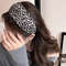 SoftCotton Vintage Leopard Headband Solid Print Elastic Hair Hoop For Women Girls 11