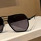 DriveShade Photochromic Polarized Square Sunglasses Metal Frame Unisex 1