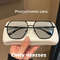 DriveShade Photochromic Polarized Square Sunglasses Metal Frame Unisex 4