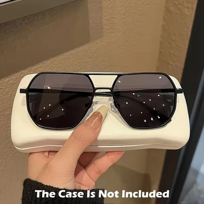 DriveShade Photochromic Polarized Square Sunglasses Metal Frame Unisex 6