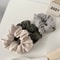 SoftKnit Microfiber Scrunchie Set 6Piece Knitted Fabric Hair Bands For Women Girls 1