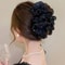 MeshBow Clip Elegance Hair Claw Stylish Korean Inspired Hair Accessory For Women Girls 0