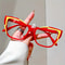 ColorBlock CatEye AntiBlue Light Reading Glasses Stylish Womens And Mens Higher Strength 1040 5