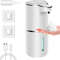 AutoFoam Touchless 380 Ml USBRechargeable Foam Soap Dispenser 4Level Adjustable For Bathroom Kitc 0