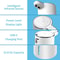 AutoFoam Touchless 380 Ml USBRechargeable Foam Soap Dispenser 4Level Adjustable For Bathroom Kitc 2