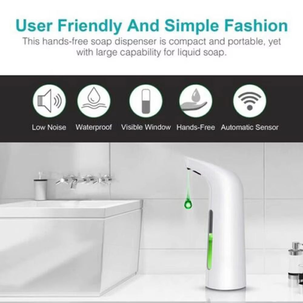 SmartFlow Touchless 400 Ml Infrared Automatic Sanitiser Soap Dispenser 1