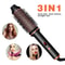DualStyle 2in1 Rotating Brush Hair Curler And Straightener 450F 0