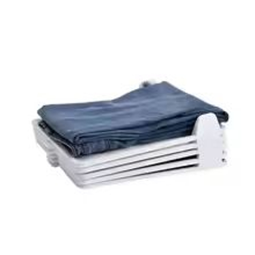 LayerStack Folding Clothes Storage Board MultiLayer Pants TShirt Organizer Rack 5