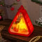 FestiveGlow LED Triangle Lantern Santa Snowman Christmas Table Lamp 16