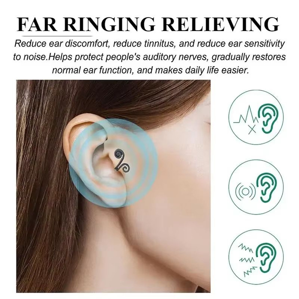 TinnitusRelief ComfortClip Earrings AntiTinnitus Ear Pressure Stoppers 3