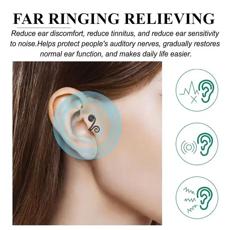 TinnitusRelief ComfortClip Earrings AntiTinnitus Ear Pressure Stoppers 3