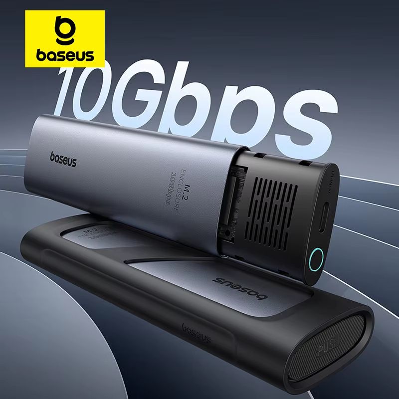 Baseus TurboLink M2 SSD Enclosure 10 Gbps NVMe To USBC 32 Gen2 Adapter Up To 8 TB 0