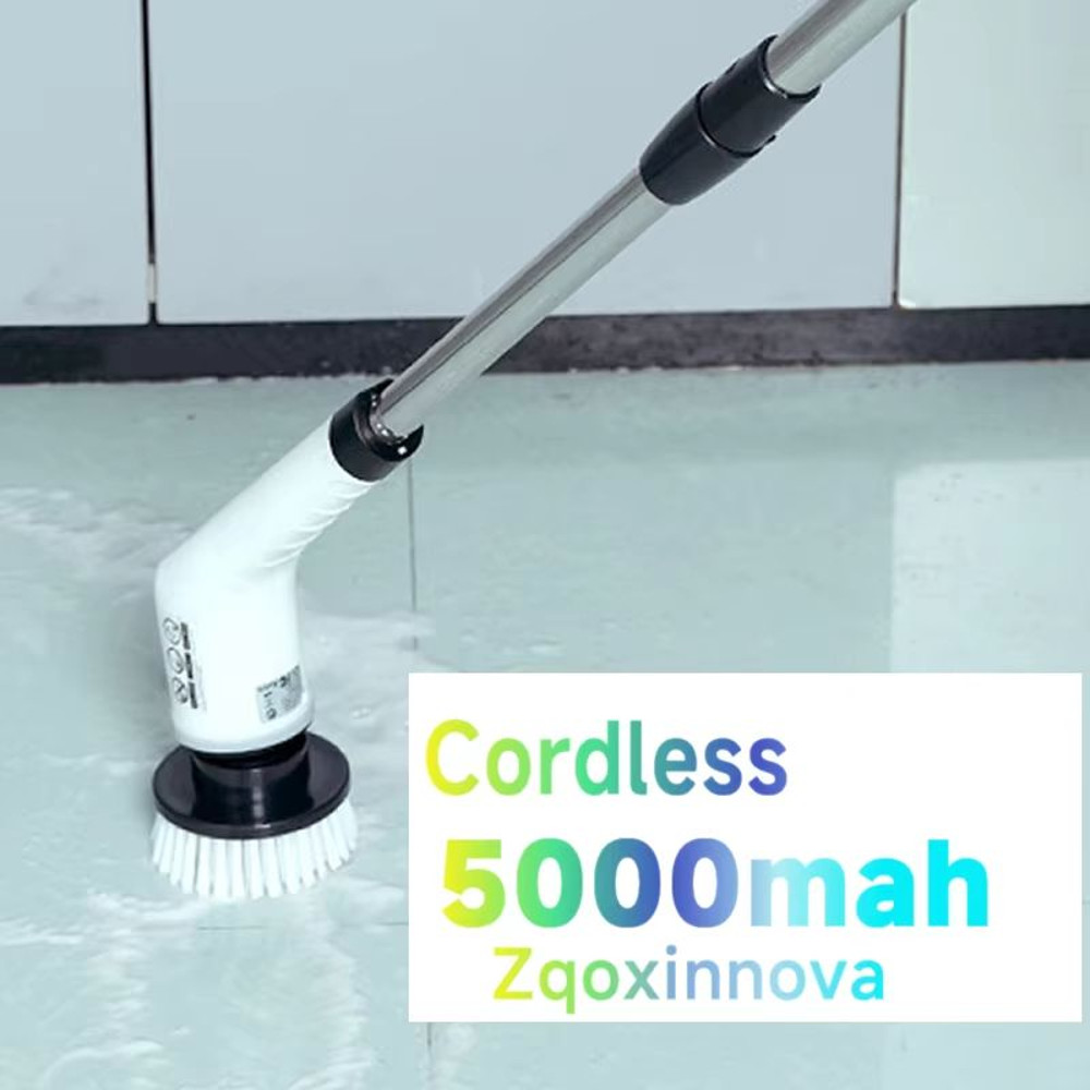 MultiSurface Cordless Electric Spin Scrubber Household Cleaning Brush For Kitchen Bath 1