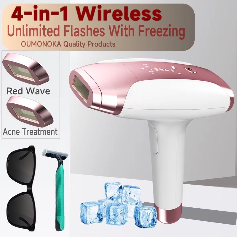 IPL Laser Hair Removal Device For Women And Men Bikini Facial Body Hair Remover 12
