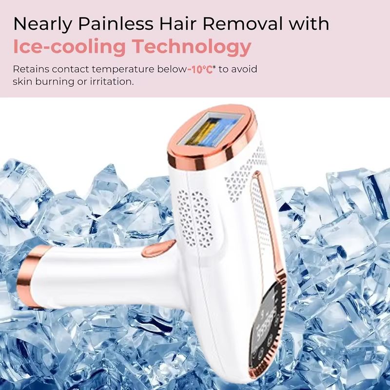IPL Laser Hair Removal Device For Women And Men Bikini Facial Body Hair Remover 4