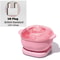 0 Metal Foldable Silicone Wax Heater Paraffin Pot Depilatory Wax Warmer For Home Spa 8