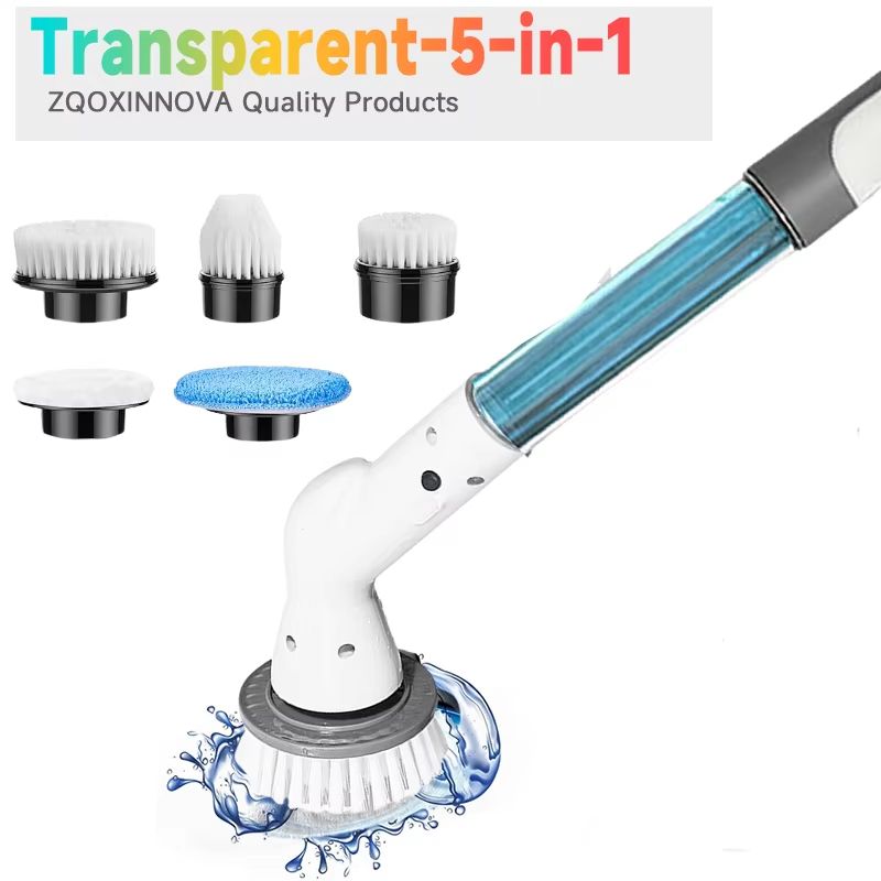 Cordless Spin Scrubber Electric Multipurpose Cleaning Brush For Kitchen Bathroom And Toilet 6