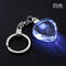 Fairy Rose Heart Crystal LED Keychain Lover Gift Bag Charm 6